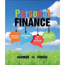 Test Bank for Personal Finance, 12th Edition E. Thomas Garman